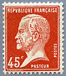 Pasteur  45c rouge