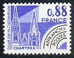 Image du timbre Chartres Les tours de la cathédrale