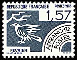 Image du timbre Février