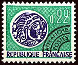 Image du timbre Monnaie gauloise 0F22