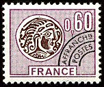 Image du timbre Monnaie gauloise 0F60