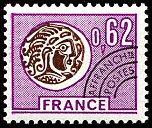 Image du timbre Monnaie gauloise 0F62