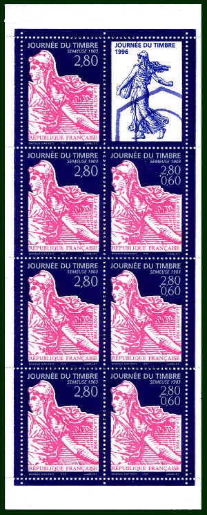 Image du timbre Bande-carnet de la Semeuse 1903 