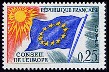 Image du timbre Drapeau 0,25  F