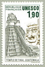 Temple de Tikal - Guatemala