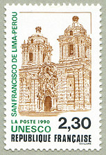 Image du timbre San Francisco de Lima - Pérou