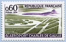 Image du timbre Aéroport Charles de Gaulle