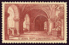 Basilique Saint Denis<BR>VIII<SUP>ème</SUP> centenaire
