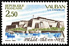 Image du timbre Belle Ile en MerLa citadelle Vauban