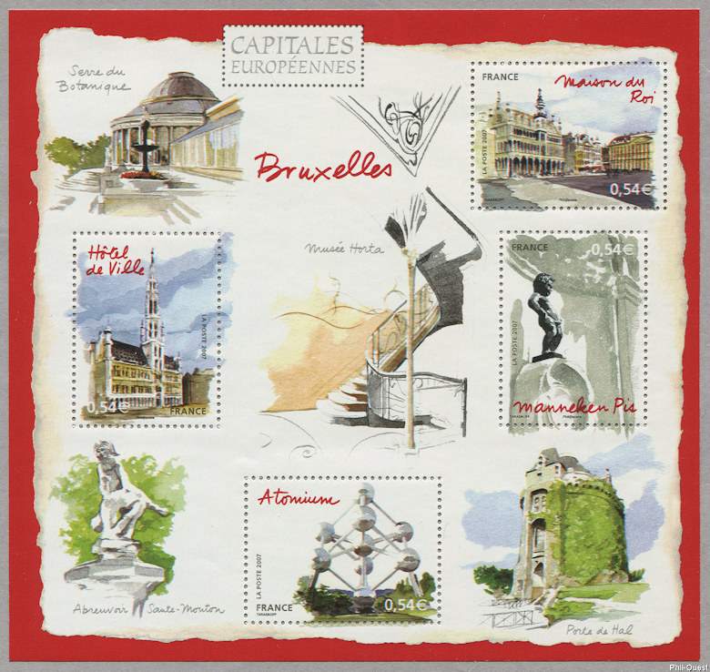 Image du timbre Bruxelles