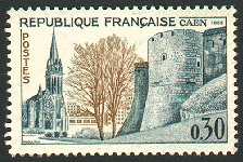 Image du timbre Caen - Le château