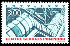 Image du timbre Centre Georges Pompidou1977-1997