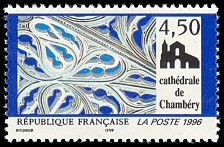 Image du timbre Cathédrale de Chambery