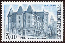 Image du timbre PAU - Château Henri IV