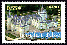 Image du timbre Le château d'Ussé
