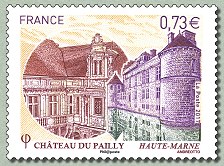 Image du timbre Château du Pailly  Haute-Marne
