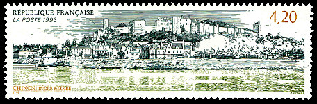 Image du timbre Chinon (Indre et Loire)