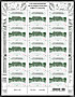 La feuille de 15 timbres de 2022 de laCité de la Langue Française
