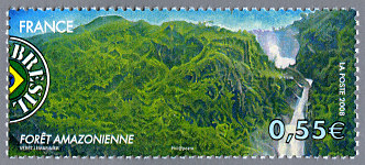 Image du timbre Brésil - Forêt amazonienne