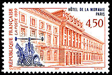 Image du timbre Hôtel de la Monnaie, Paris