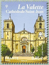 Image du timbre La Valette - Cathédrale  Saint-Jean