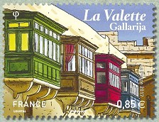 Image du timbre La Valette - Gallarija