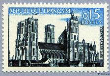 Image du timbre Cathédrale de Laon
