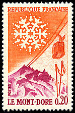 Image du timbre Le Mont Dore