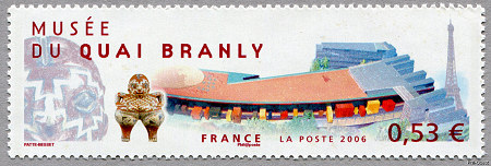 Image du timbre Musée du quai Branly