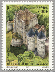 Château de Nogent le Rotrou<BR>Eure-et-Loir<BR>0,46 € - 3,00 F