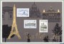 Le timbre sur le bloc-feuillet  du salon Paris-Philex 2016 