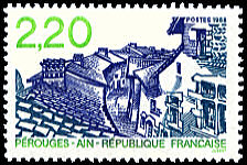 Image du timbre Pérouges - Ain