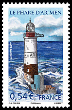 Image du timbre Le phare d'Ar-Men