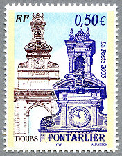 Image du timbre Pontarlier - Doubs