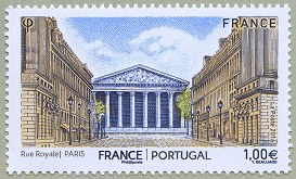 Image du timbre Rue Royale . PARIS