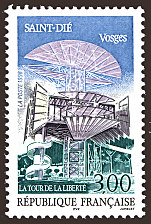 Image du timbre Saint-Dié - Vosges-La tour de la Liberté