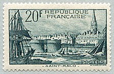 Image du timbre Saint Malo - La Cité