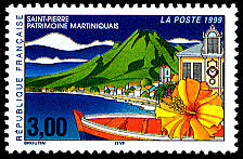 Image du timbre Saint-Pierre - Patrimoine martiniquais