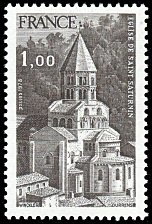 Image du timbre Eglise de Saint Saturnin