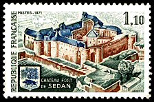 Image du timbre Château fort de Sedan