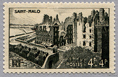 Image du timbre Saint Malo ville martyre