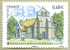 Église Saint-Martial de Lestards  - <i>Corrèze</i>