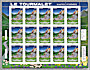 Le feuillet de 2022 de 15 timbres du Tourmalet