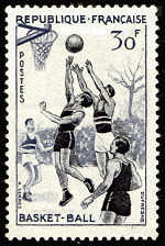 Image du timbre Basket-ball