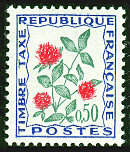 Image du timbre Timbre-taxe - Fleurs des champsTrèfle 0,50 F